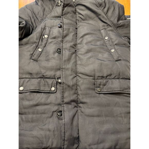 Alcott Company Men’s Explorer Parka Puffer Style Hooded Coat Black Size Small - Picture 4 of 13